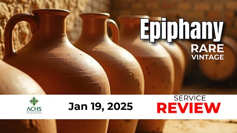 "Rare Vintage" 2nd Sunday of Epiphany 2025