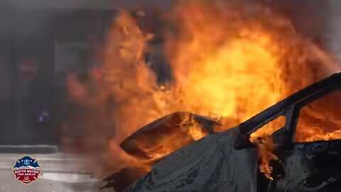 Electric Vehicle ERUPTS in Flames at Colorado Grocery Store Charging Station