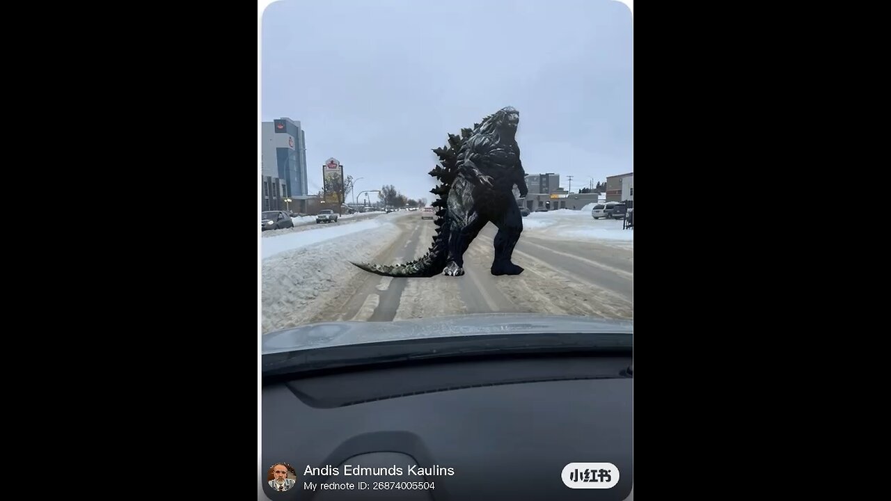 Godzilla in Brandon, Manitoba