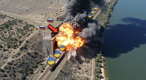 Russians Let the Ammo Train Enter the Tunnel—Then 70Kg Bombs Lit Up the Tracks