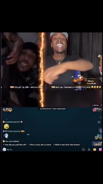 CeCe babydaddy gets mad and push her because she sent nocap a dragon