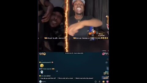 CeCe babydaddy gets mad and push her because she sent nocap a dragon