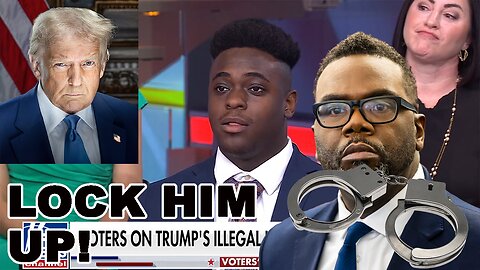 Black Democrat DEMANDS Trump ARREST WOKE Mayor Brandon Johnson!