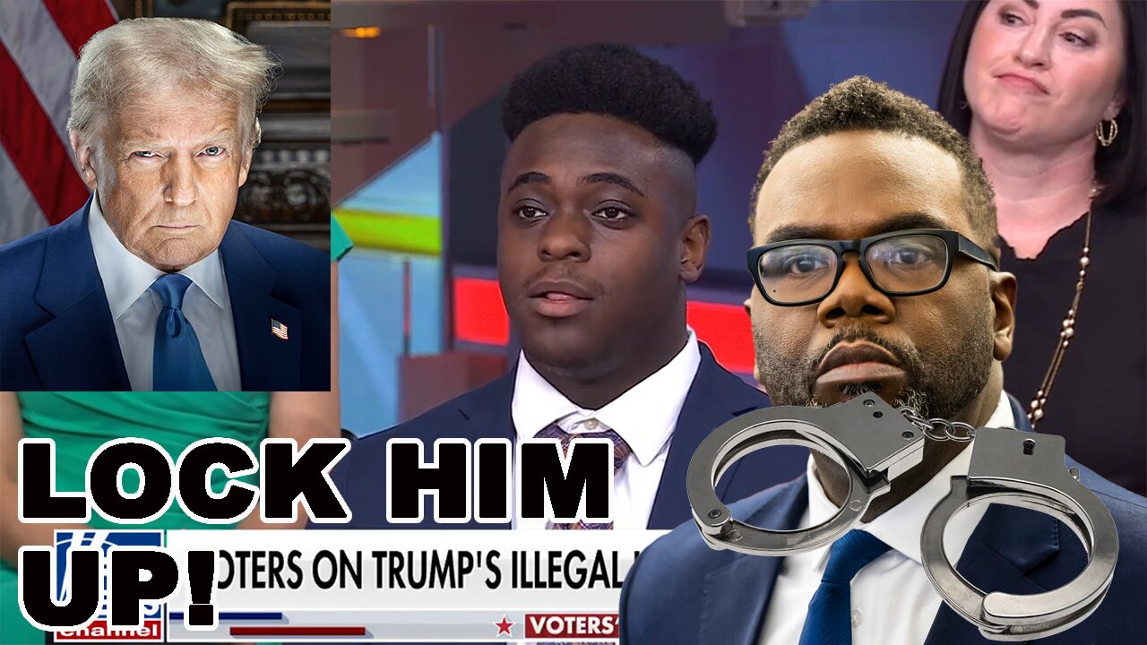 Black Democrat DEMANDS Trump ARREST WOKE Mayor Brandon Johnson!