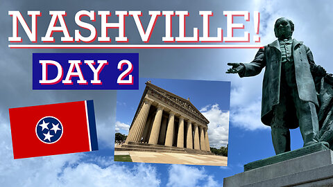 Second Day in Nashville, TN! - The Parthenon & a Wedding #nashville #travelling #museum
