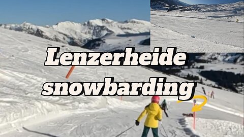 FPV,Lenzerheide Snowboarding(Crash)