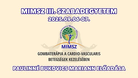 MIMSZ 2025 - Paulinné Bukovics Mariann előadása