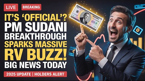 It’s “Official” PM Sudani Breakthrough Sparks Massive RV Buzz! 🔥 Big News Today 💥 Iraqi Dinar News