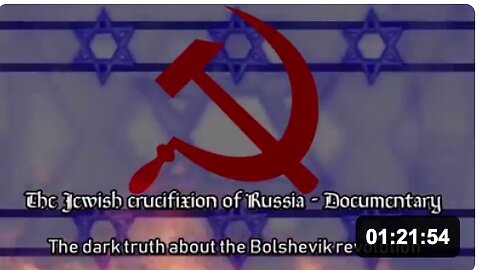 ⛔ The Jewish Crucifixion of Russia – The Dark Truth About the Bolshevik Revolution