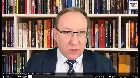 Dywersja czy manipulacja? - dr Leszek Sykulski
