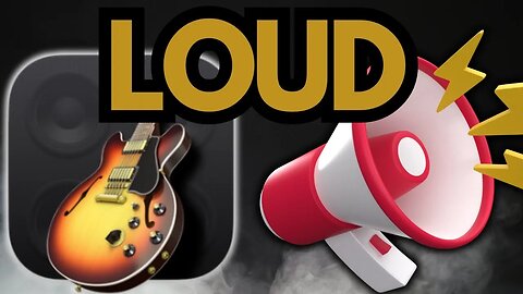 How to Make Your GarageBand Project LOUD