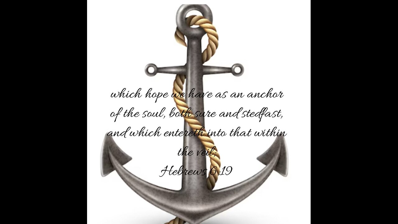 We Have An Anchor