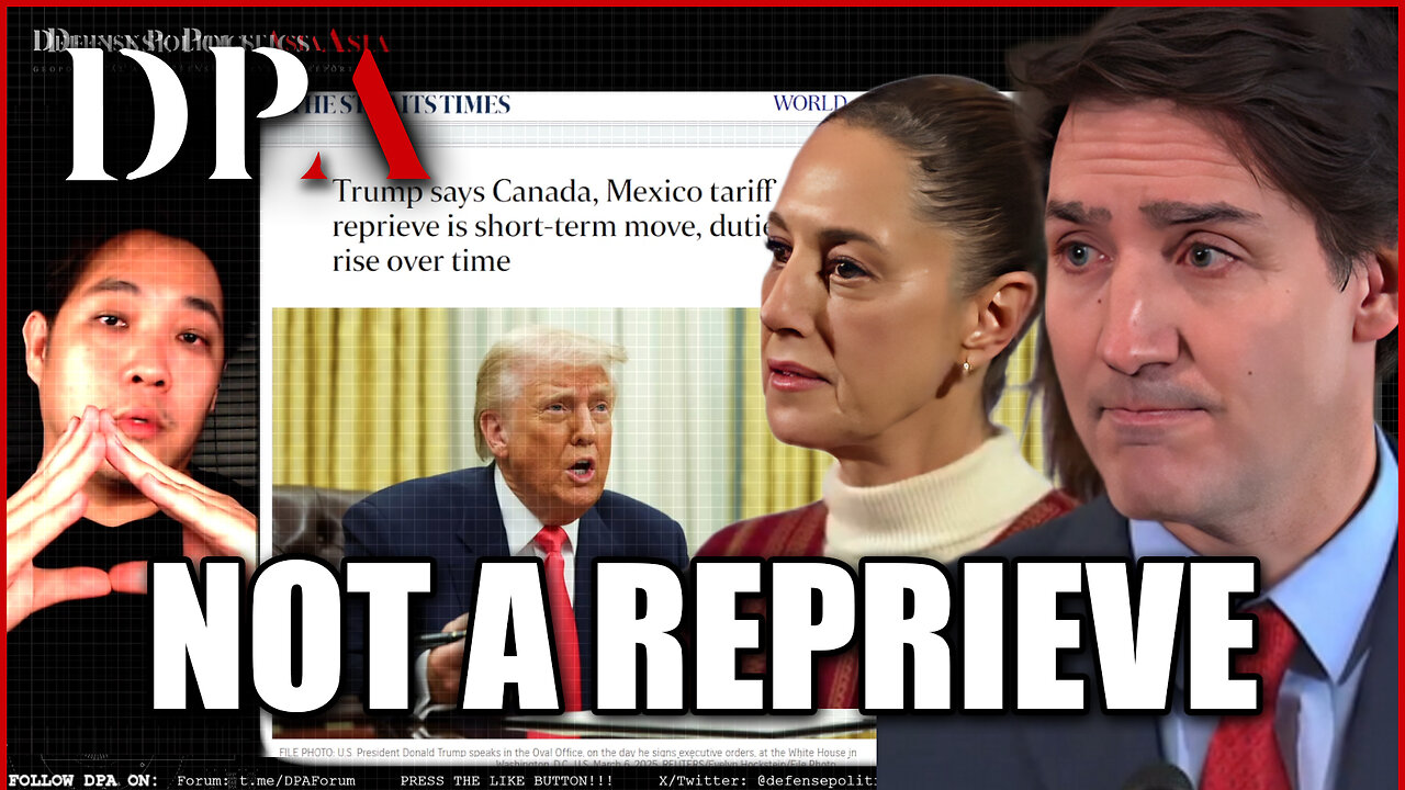 TRUMP DID NOT REVERSE the 25% tariff on Mexico & Canada - here is the true story/situation!