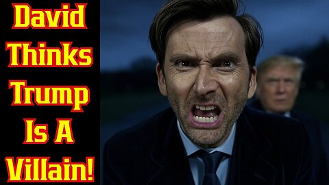 Marvel, Doctor Who Actor David Tennant Calls Donald Trump A Villain At Latest Award Show