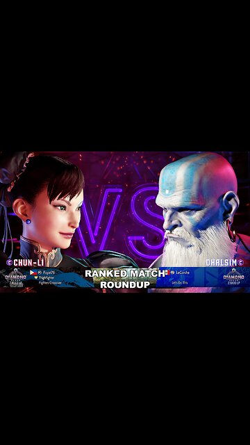 Kuya Kalbo SF6 Casual Match Roundup. Chun Li 4 star Diamond Rank [Hori Fight Stick]