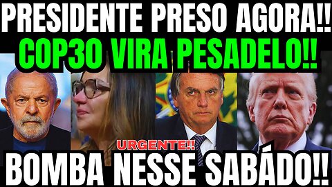 BOMBA!! PRESIDENTE PRESO AGORA!! LULA DA SILVA VIRA NOTÍCIA NO MUNDO!! A CASA CAIU!!