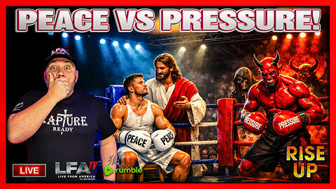 PEACE VS PRESSURE!| RISE UP 1.7.26 730AM