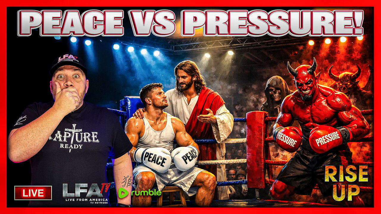 PEACE VS PRESSURE!| RISE UP 1.7.26 730AM