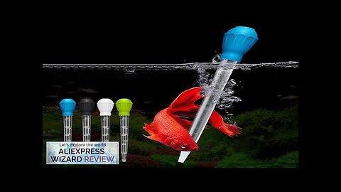 Aquarium Siphon Lengthen Pipettes Fish Tank Vacuum Cleaner Simple Cleaning Tool Review