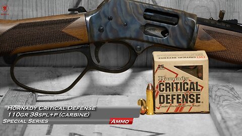 Hornady Critical Defense 110gr 39spl+p Carbine Test
