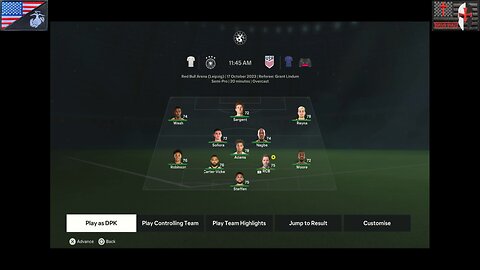 Sports Pitch Soccer 2025-2026: Game #15 [Team U.S.A. at Team Germany]