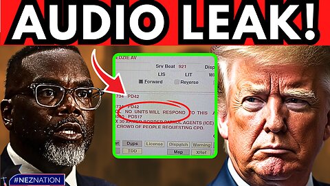 FEDERAL AGENTS Abandoned? Dispatch Audio Exposes Chicago Police Order