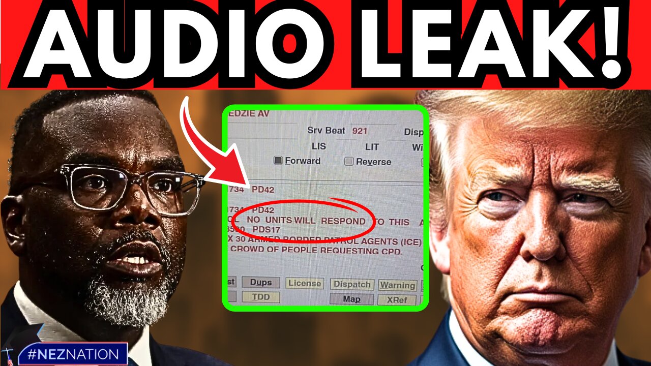 FEDERAL AGENTS Abandoned? Dispatch Audio Exposes Chicago Police Order