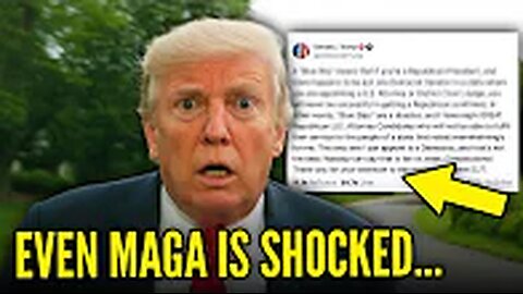 Even MAGA Can't Defend Trump's UNFORGIVABLE MOVE