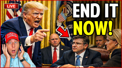 🔴 TRUMP TO HOUSE: END THE SHUTDOWN NOW!