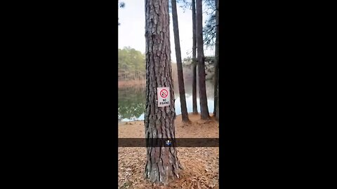 No sitting and fishing