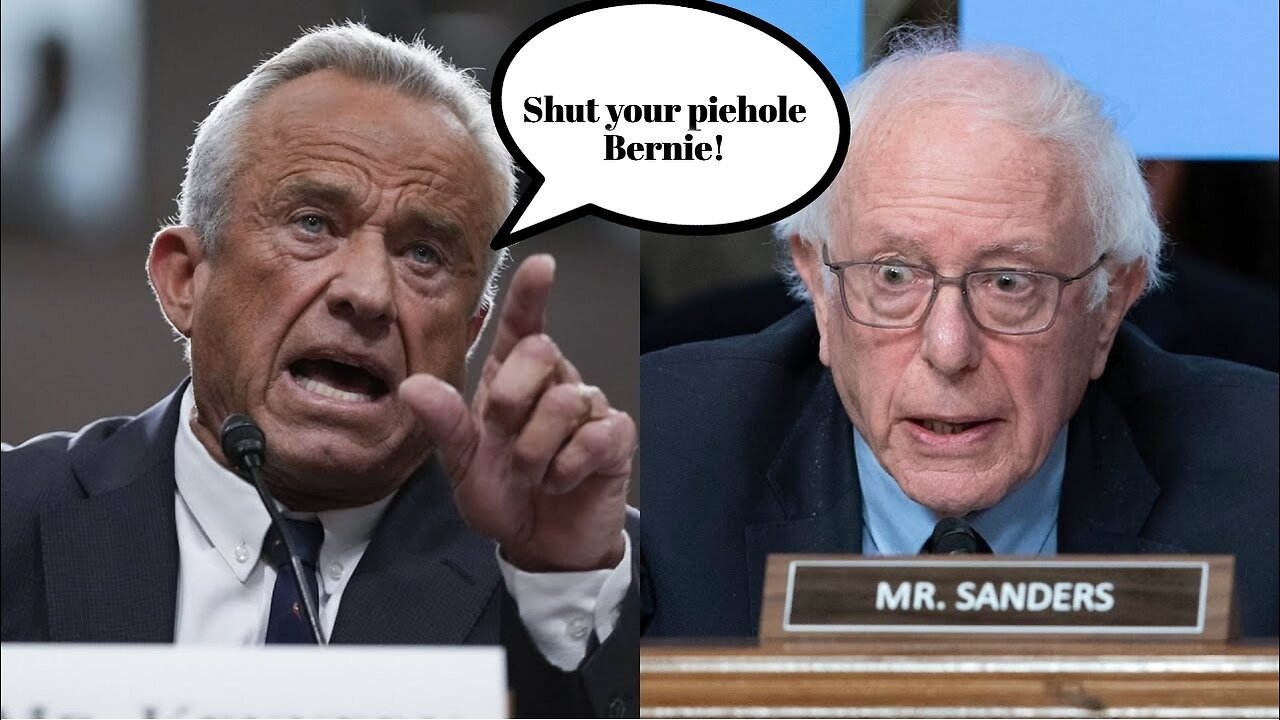 Shut Your Pie Hole, Bernie! Answer the Question.