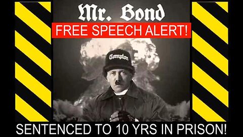 FREE SPEECH ALERT! - MR. BOND - Austrian rapper sentenced to 10 yrs in prison for his raps!