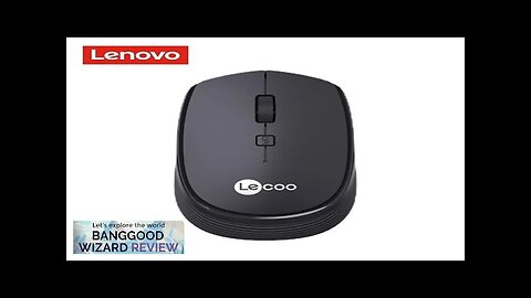 Lenovo WS202 Black Cute Wireless Mouse for Laptop Office and Household Use Review