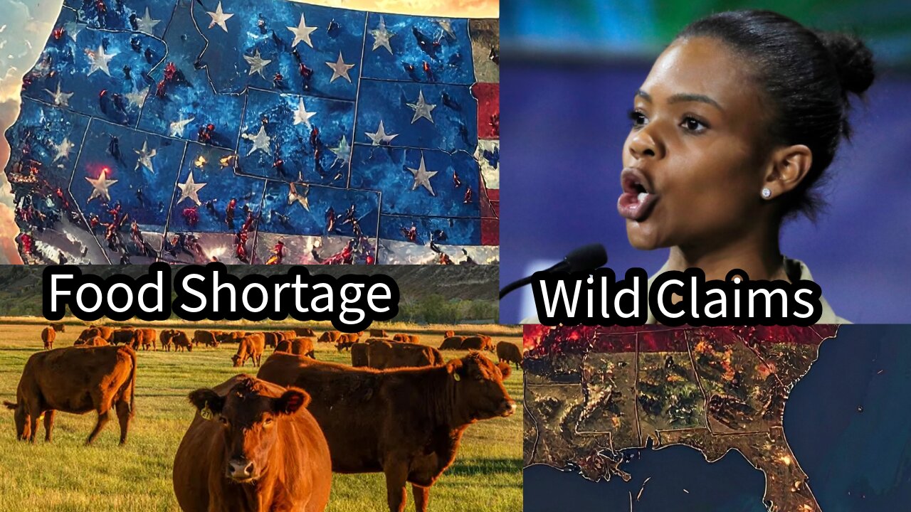 Beef Shortages In USA and Candace Owens Makes Some Wild Accusation