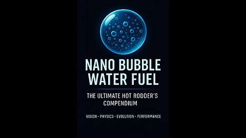 Nano Bubble Water Fuel Ultimate Compendium 2026