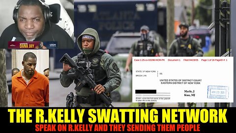 THE R.KELLY SWATTING NETWORK PAPERWORK PARTY | R.KELLY MINIONS SENDING THE POLICE TO PEOPLES HOUSE