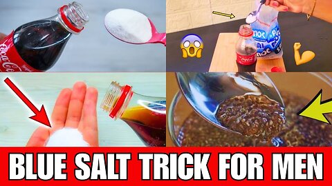 How to Do the Blue Salt Trick for Men: Simple Recipe That Helps You Stay Hard (Blue Salt Trick)