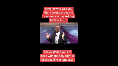 Speaking in tongues is not for everyone in the church ⏰‼️🙏