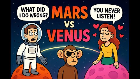 👉 Men Are from Mars, Women Are from Venus — The Truth About How Men & Women Think Differently!