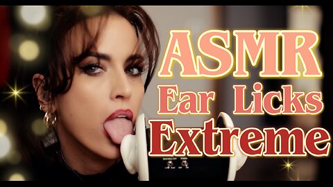 ASMR Gina Carla 👅 Ear Licks!