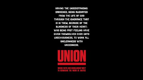 A Stirring Protest Against Biology - Union Theological Seminary - Featuring Missionary Spencer Smith