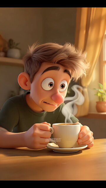 When the coffee aroma punches your soul