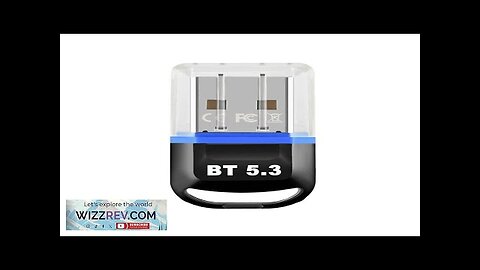 Wireless USB bluetooth 5.3 Adapter Dongle for PC Speaker Wireless Mouse Keyboard Review