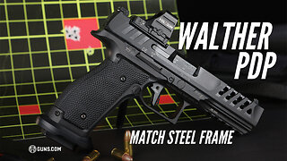 The Walther PDP Match Steel Frame Runs Like a Well-Oiled Machine