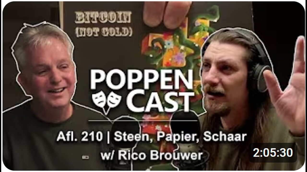 Te gast in de PoppenCast - Steen Papier Schaar w/ Rico Brouwer (Peter van Asselt)