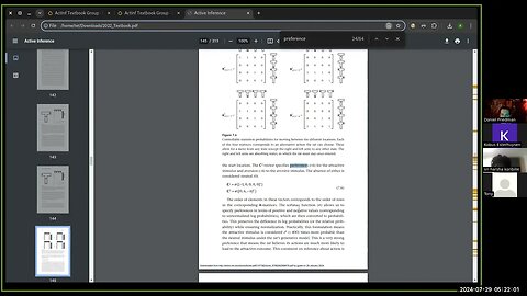 ActInf Textbook Group ~ Cohort 7 ~ Session 3 (Modeling & General Discussion) ~ 7/29/2024