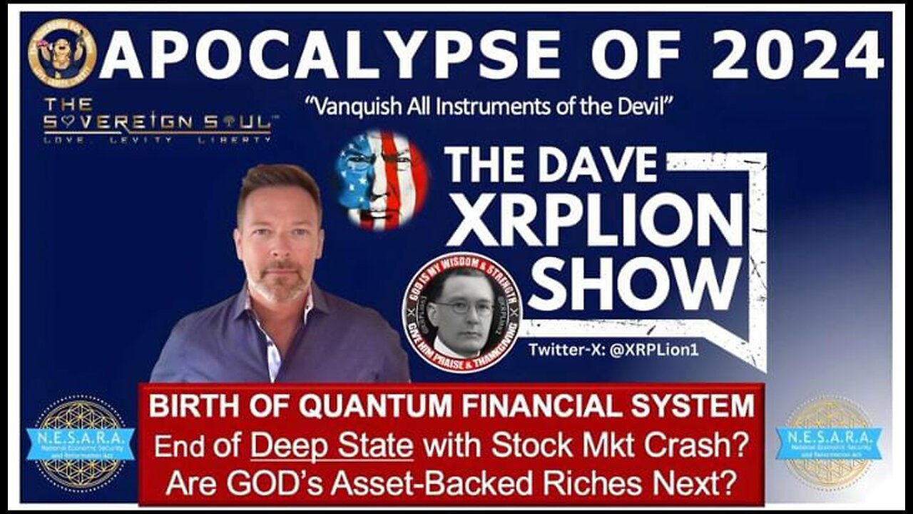 DAVE XRPLION NESARA GESARA REVELATION PEARL DEEP STATE CABAL MUST WATCH TRUMP NEWS