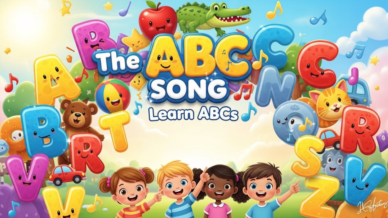 ABC The Alphabet Song || Learn ABC Alphabet Object & Animal Names for Children || KIDS LEARN TV