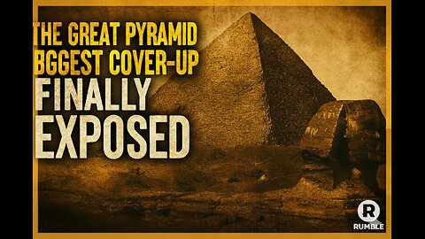 The Great Pyramid Biggest Cover-Up Finally Exposed. 💀🧐