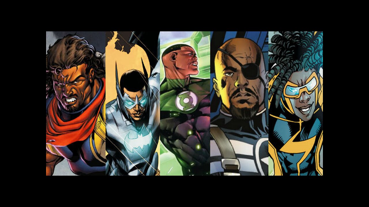 THE HEBREW ISRAELITE MEN ARE BEING DEPICTED IN COMIC BOOKS AND MOVIES AS THE REAL SUPERHEROES!!!